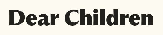 Dear Children Logo