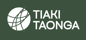 Te Pae Roa - Tiaki Taonga Logo